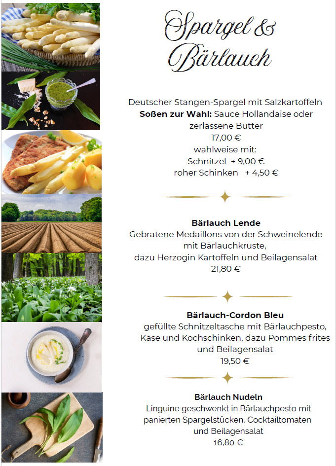 Speisekarte